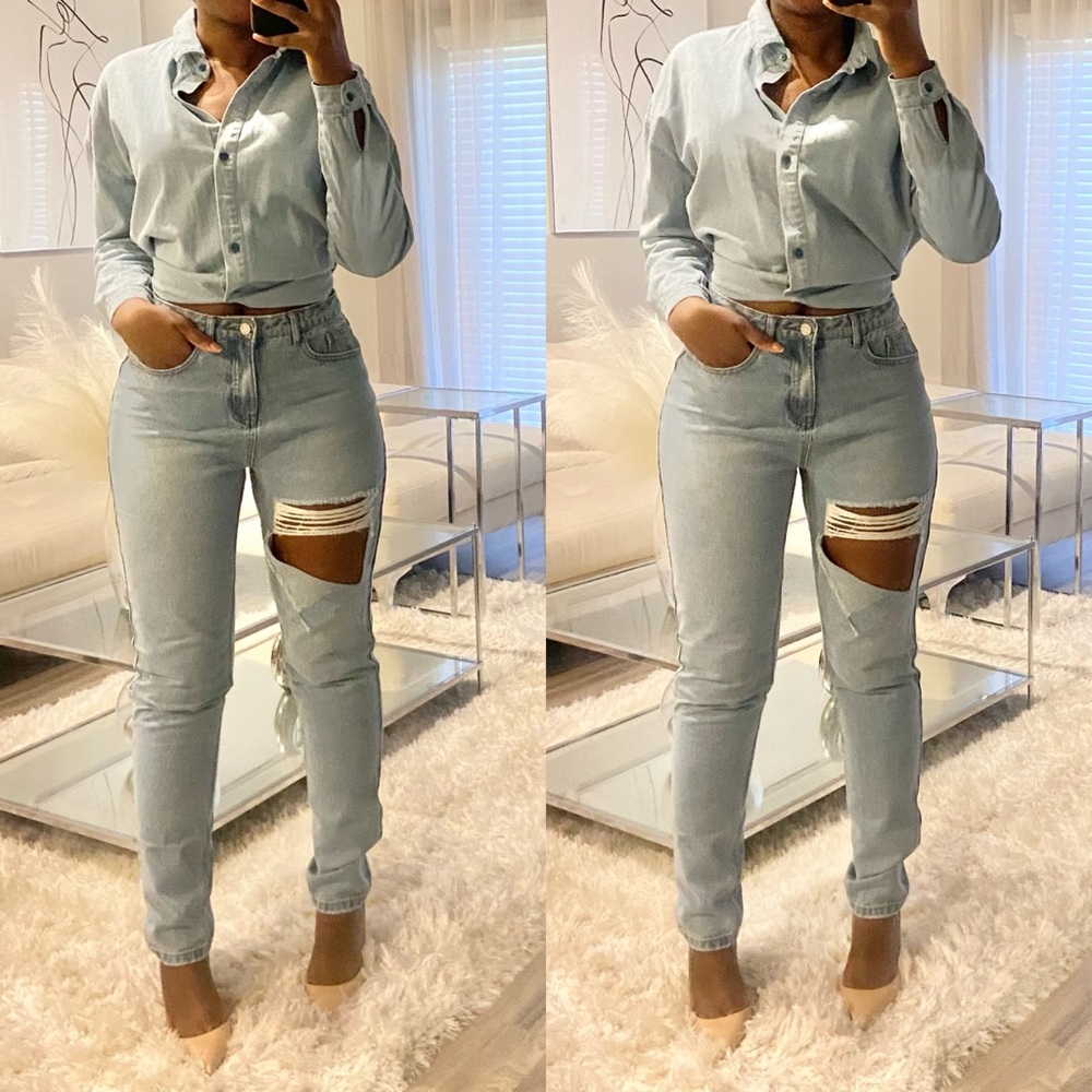 LAST CHANCE | Missguided Riot Jeans